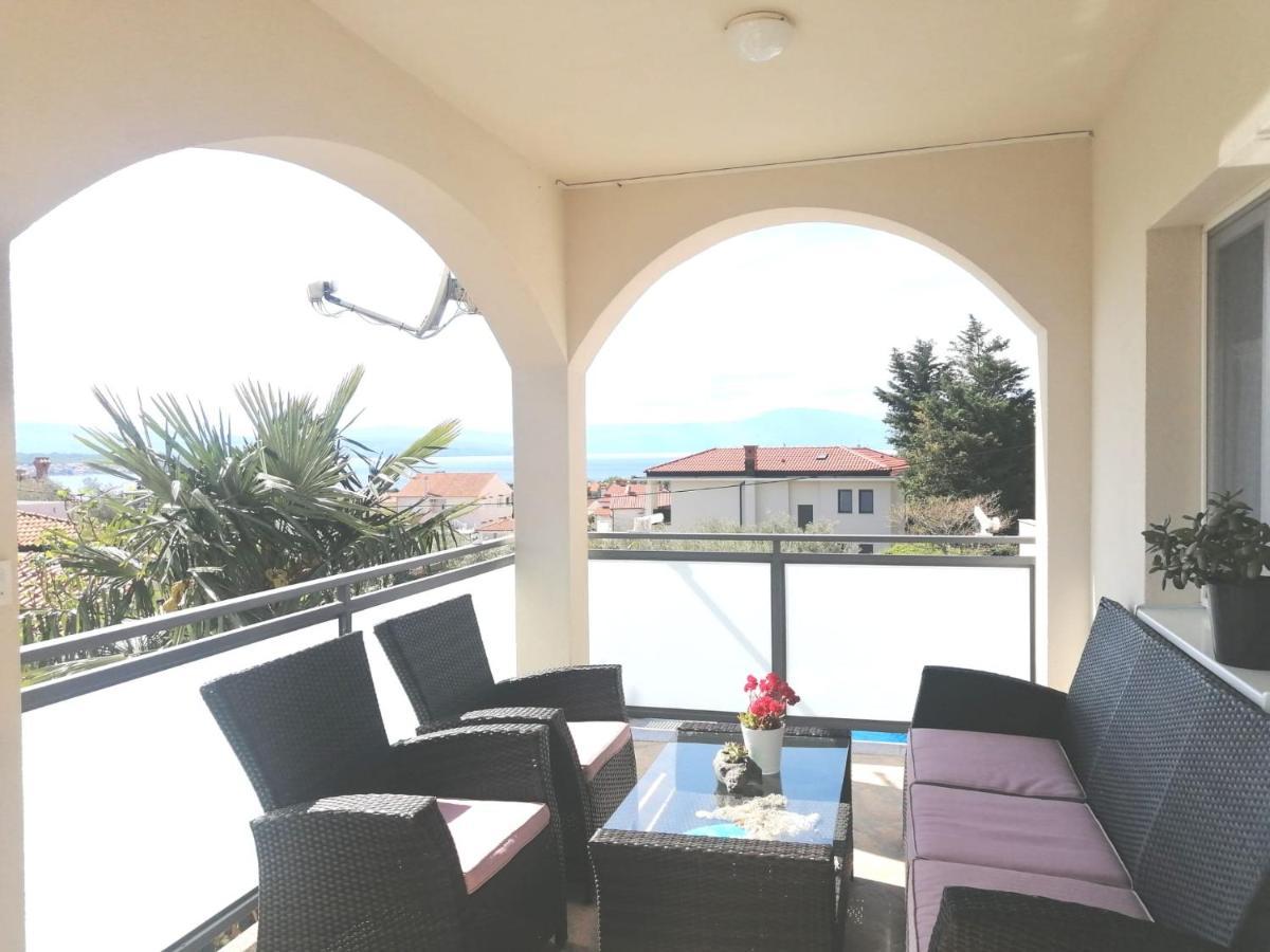 Lovely Sea View House In Malinska Island Krk Екстер'єр фото